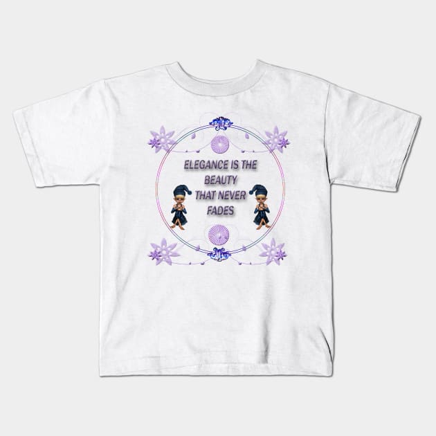 ELEGANCE Kids T-Shirt by Sonia Jones Emporrium of unique designs 